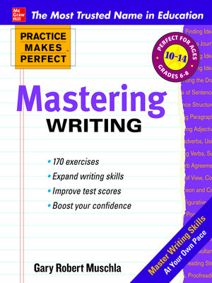 cover image of Practice Makes Perfect Mastering Writing